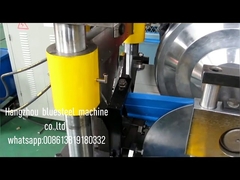PLC Tile Ridge Cap Roll Forming Machine With Painted Steel