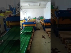 Cr12Mov Kesici Malzemeli PLC Kontrollü IBR Sac Şekillendirme Makinesi