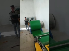 Presleme Cihazı ile Metal Trapez Şekli Adım Kiremit Çatı Rulo Şekillendirme Makinesi