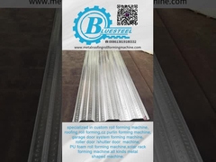 Yapı Metal Çelik Zemin Decking Roll Forming Makine Afrika Pazarı için