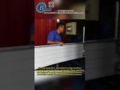 Kavşalı profilli dik dikişli çatı makinesi için kemer bükme makinesi