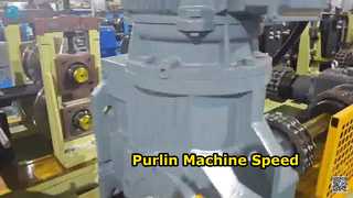 C/Z Purlin Rulo Şekillendirme Makinesi