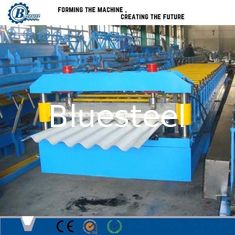 PLC Kontrol Oluklu Rulo Şekillendirme Makinesi 380V 1000mm Genişlik