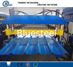 8-30m/min PLC Kontrollü Çelik Rulo Yapım Makinesi Metal Çatı için