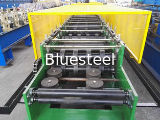 Yeşil / Mavi Cr 12 Purlin Roll Şekillendirme Makinesi, Sac Şekillendirme Makineleri