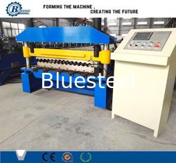 0.3-0.8mm kalınlığındaki 13-30 rulo istasyonu olan dalgalanmış rulo şekillendirme makinesi