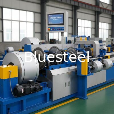 High Speed Metal Slitting Line with Intelligent Control and Fast Changeover for Efficient Coil Processing