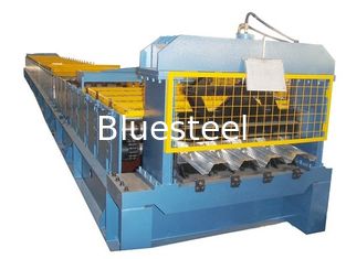 Endüstriyel Çelik Zemin Döşeme Sac Rulo Şekillendirme Makineleri CE
