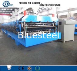Mavi 1000mm Genişliği Çift Katmanlı Formasyon Makinesi Kullanıcı Dostu Hammal