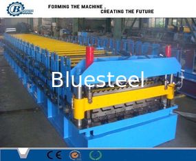 7.5KW ana motor gücü ve 45 çelik rulo malzemesi ile çelik rulo şekillendirme makinesi