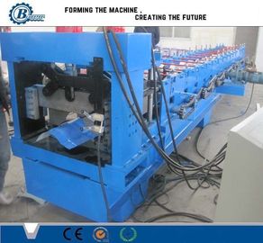 Zincir Sürücü Ridge Cap Roll Forming Machine 380V/50Hz/3Phase 14-22 İstasyonu
