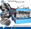 Zemin Güverte Rulo Şekillendirme Makinesi 15-20m / dak Hız 4kw Hidrolik Güç Hidrolik Kesme