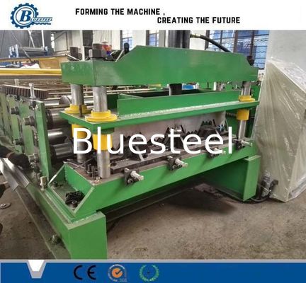 45 # Çelik Rulo ile 7.5 * 1.5 * 1.3m PLC Kontrol Zemin Güverte Sac Makinesi