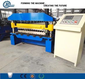 0.3-0.8mm kalınlığındaki 13-30 rulo istasyonu olan dalgalanmış rulo şekillendirme makinesi