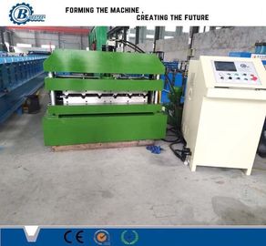 0.3-0.8mm Kalınlık Metal Çatı Rulo Formasyon Makinesi 8-15m/min Formasyon Hızı ±2mm Kesim Toleransi