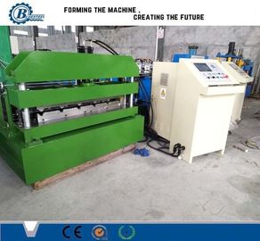 0.3-0.8mm Kalınlık Metal Çatı Rulo Formasyon Makinesi 8-15m/min Formasyon Hızı ±2mm Kesim Toleransi