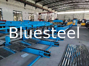 45 Çelik malzeme çatı levhası şekillendirme makinesi 380V / 50HZ / 3 faz