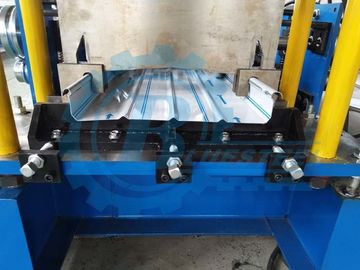 7.5KW PLC kontrolü 20-22 istasyon 0.3-1.2mm için ayakta dikiş rulo şekillendirme makinesi