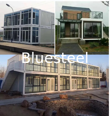 CE Metal Çatı Panelleri Makine Konteyner Evi / Konteyner Booth için
