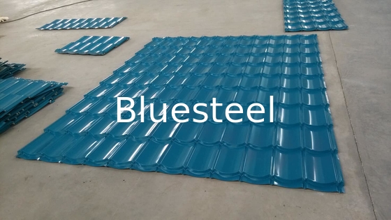 Yüksek Üretimlilik 8.5T Tile Forming Machine 5-30m/min çıkış için