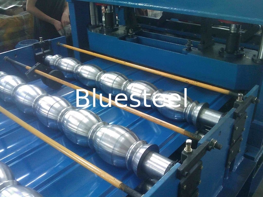 75mm Roller Diameter Steel Tile Sheet Forming Machine Müşteri Gereksinimleri için