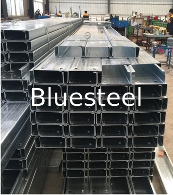 Hız 15-20m/Min PLC Kontrol Purlin Makine Yüksek hassasiyet