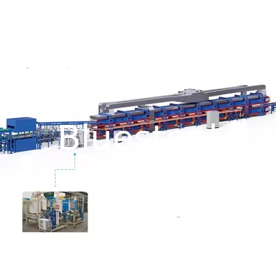 Endüstriyel PLC Kontrol Sistemi Otomatik Yuvarlak Çatlak Makinesi 10-20m/Min Hız