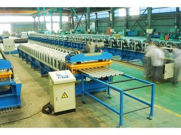 PLC Kontrol Oluklu Rulo Şekillendirme Makinesi 380V 1000mm Genişlik