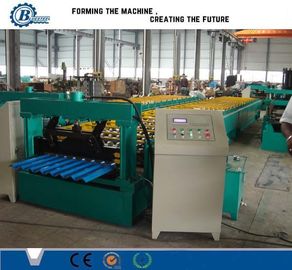 PLC Kontrol Oluklu Rulo Şekillendirme Makinesi 380V 1000mm Genişlik