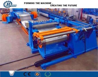 Hassas 380V Güç Kesme Hattı 25T Recoiler Ağırlığı ve 610mm Recoiler ID ile Kesme Hattı