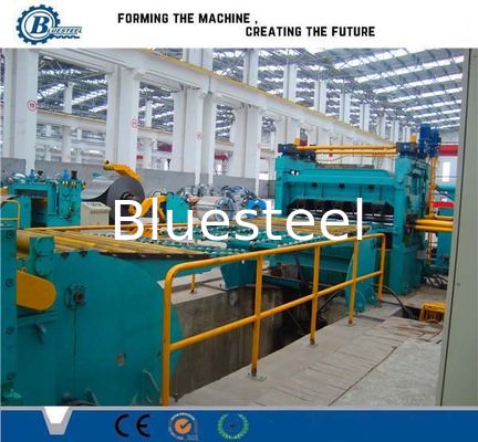 Yüksek Verimli Metal Kesme Hattı, Paslanmaz Çelik Merdane ile Otomatik Dilme Makinesi